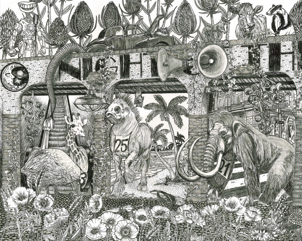 Illustration av verket 'And the Winner Is...'